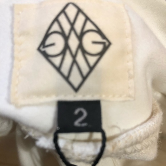 Bell pants with leather trim - Picture 4 of 4